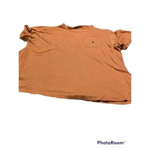 Polo by Ralph Lauren Single Stich Size L Shirt Orange